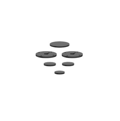Vogt MRC15.MB - Vogt Mond Colour Accents For 2/3-Way Shower Set With Cross/Crescent Handles Mb