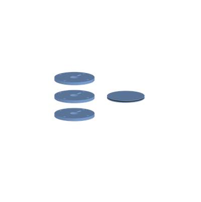 Vogt MRC17.AZ - Vogt Mond Colour Accents For High-Flow Valve With 2 Stops And Cross/Crescent Handles Az