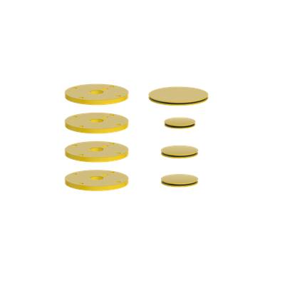 Vogt MRC25.SY - Vogt Mond Accent Pieces For 3/4'' Shower Set With Cross/Crescent Handles Sy