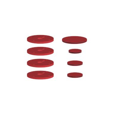 Vogt MRC25.TR - Vogt Mond Accent Pieces For 3/4'' Shower Set With Cross/Crescent Handles Tr