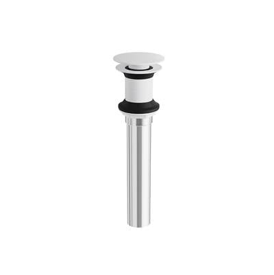 Aquabrass Xpress ABDR00898WH - 00898 Round Pres Pop Up Drain Without Overflow