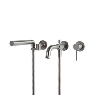 Aquabrass Xpress ABFC62304BNVD - 62304 Umix Wall Tub Filler - Trim Only