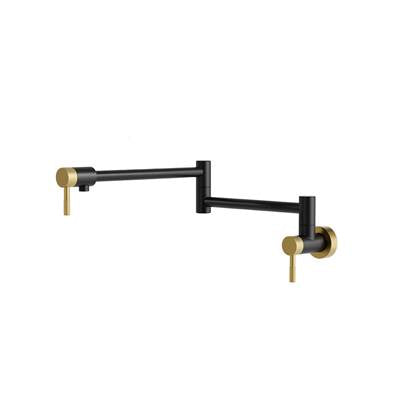 Aquabrass Xpress ABFK6230PEBK - 6230P Umix Pot Filler With 2 Actuators