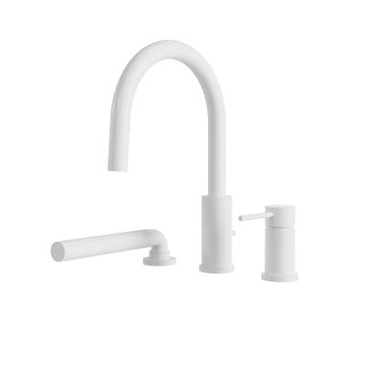 Aquabrass Xpress ABFB62313WH - 62313 Umix 3 Pcs Tub Filler With Handshower