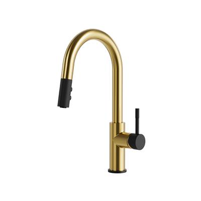 Aquabrass Xpress ABFK6235NSUVD - 6235N Umix Pull-Down 2 Spray Kit Faucet