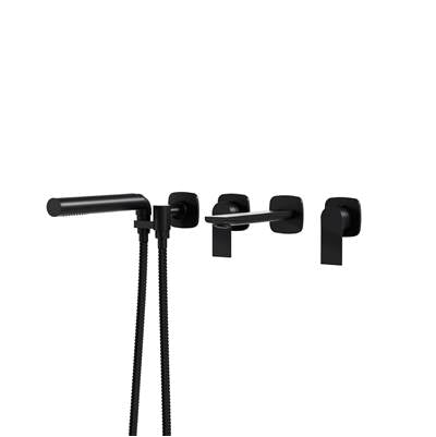 Aquabrass Xpress ABFCTMR04EBK - Tmr04 Tmr Plus Wallmount Tub Filler With Handshower