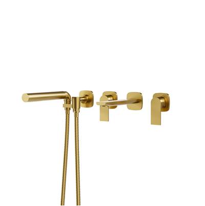 Aquabrass Xpress ABFCTMR04SUVD - Tmr04 Tmr Plus Wallmount Tub Filler With Handshower