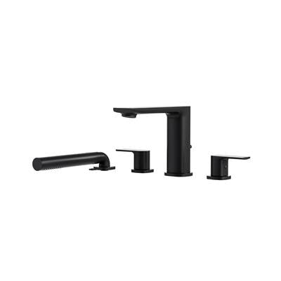 Aquabrass Xpress ABFBTMR18EBK - Tmr18 Tmr Plus 4Pcs Deck Tub Fill With Handshower