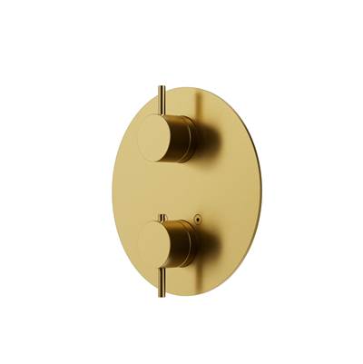 Aquabrass Xpress ABSTXPR9295SUVD - Xpr9295 Round Trimset 2-Way Non-Shared -90801 Valve