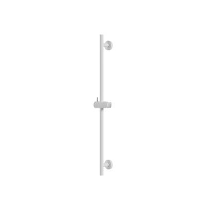 Aquabrass Xpress ABSCXPR86WH - Xpr86 Round Shower Rail Only With Slider