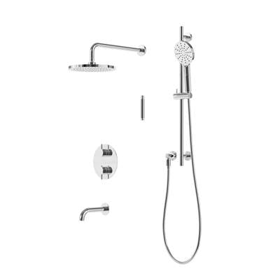 Aquabrass Xpress ABSZXPRK02GPC - Xprk02G Thermo Shower Kit 3-Way Non Shared
