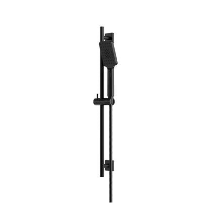 Aquabrass Xpress ABSCXPS94EBK - Xps94 Complete Round Shower Rail-Square Flange - 3 Fns Handshower