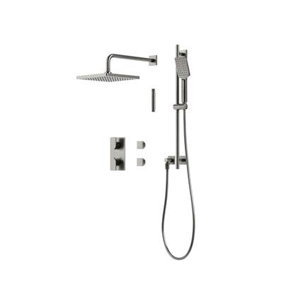 Aquabrass Xpress ABSZXPSK01BNVD - Xpsk01 Thermo Shower Kit - 2-Way Shared