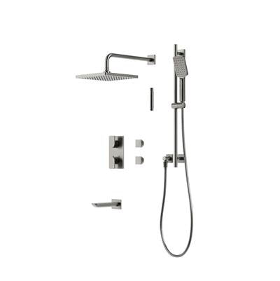 Aquabrass Xpress ABSZXPSK02GBNVD - Xpsk02G Thermo Shower Kit 3-Way Non Shared