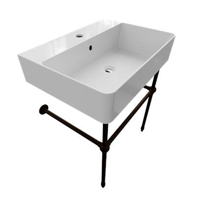 Cheviot 1295-WH-1/575-AB- Nuo 2 Console - FaucetExpress.ca