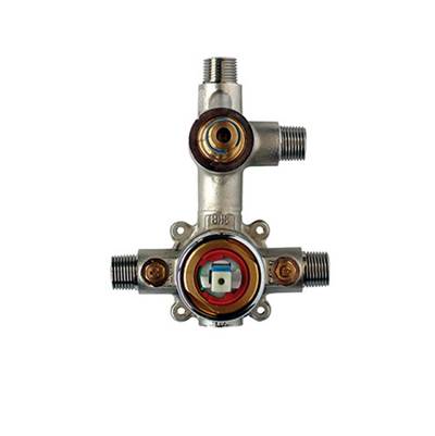 Ca'bano PBD50CC888 - Pressure Balance Rough-In With Push Button Diverter