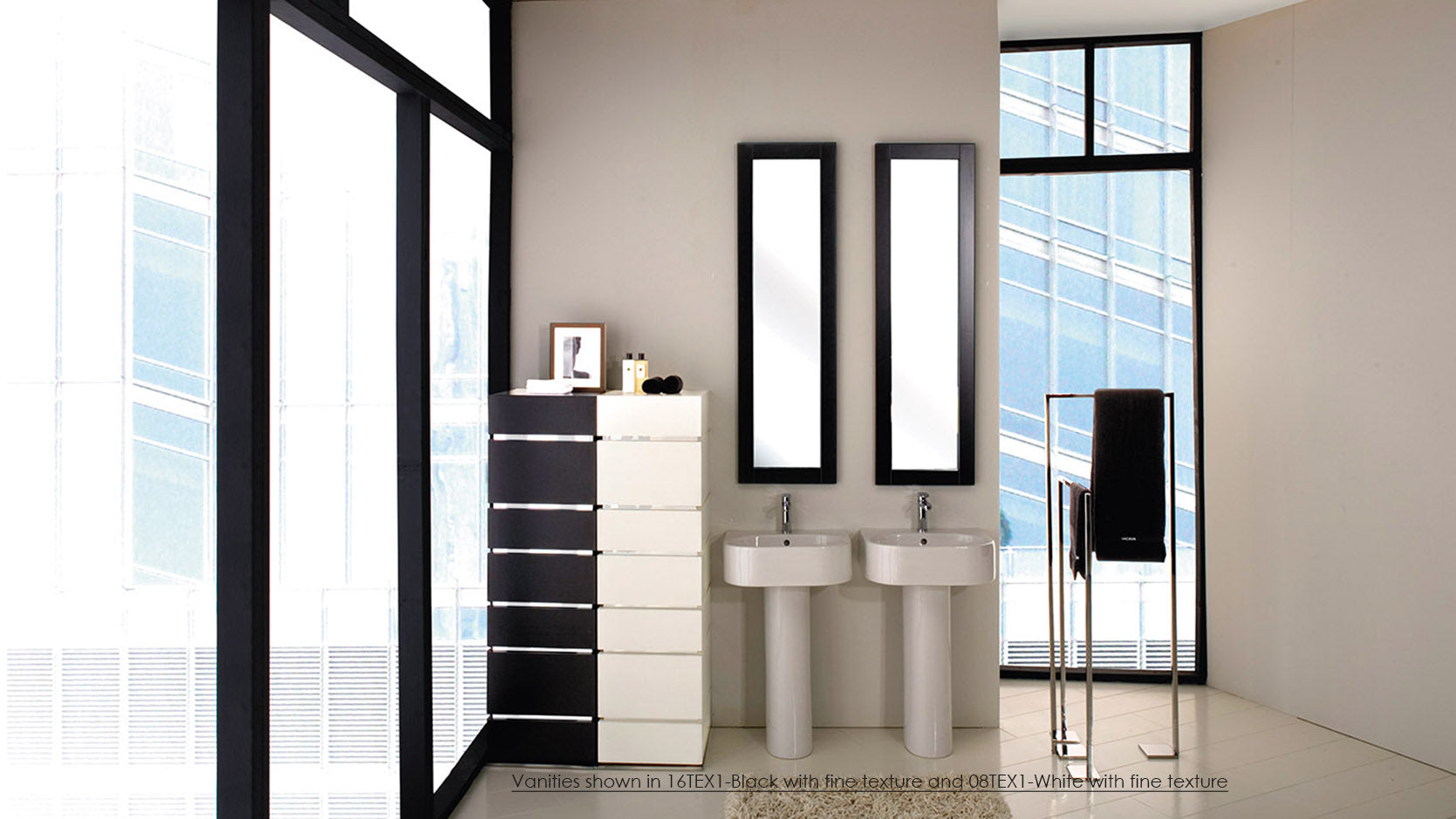 Lacava 2962-01-001 - Wall-Mount Or Above-Counter Porcelain Bathroom Sink With An Overflow And With 01 - One Faucet Hole, 02 - Two Faucet Holes, 03 - Three Faucet Holes In 8" Spread., 19 3/4"W X 15 3/4"D X 6"H
