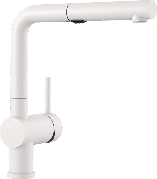 Blanco 526373- Linus Pull Out 1.5 GPM, White - FaucetExpress.ca