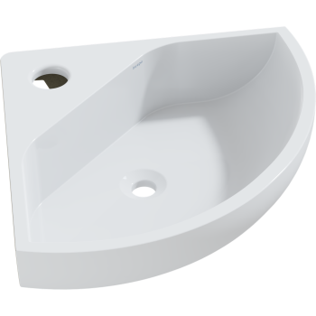 Cheviot 1351-WH-1- ANGLE Corner Sink