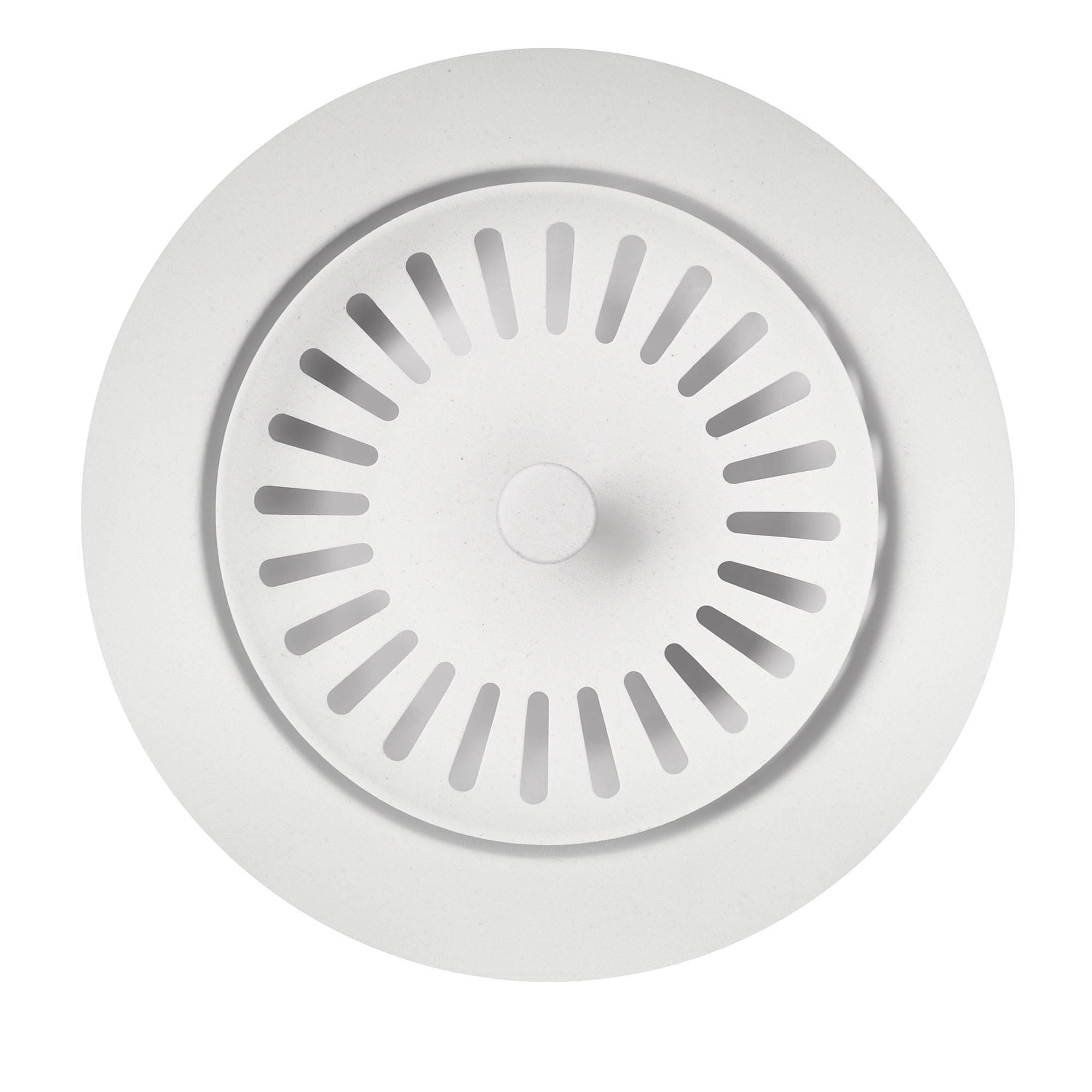 Blanco 240328- Colour-coordinated Metal Waste Flange, White - FaucetExpress.ca