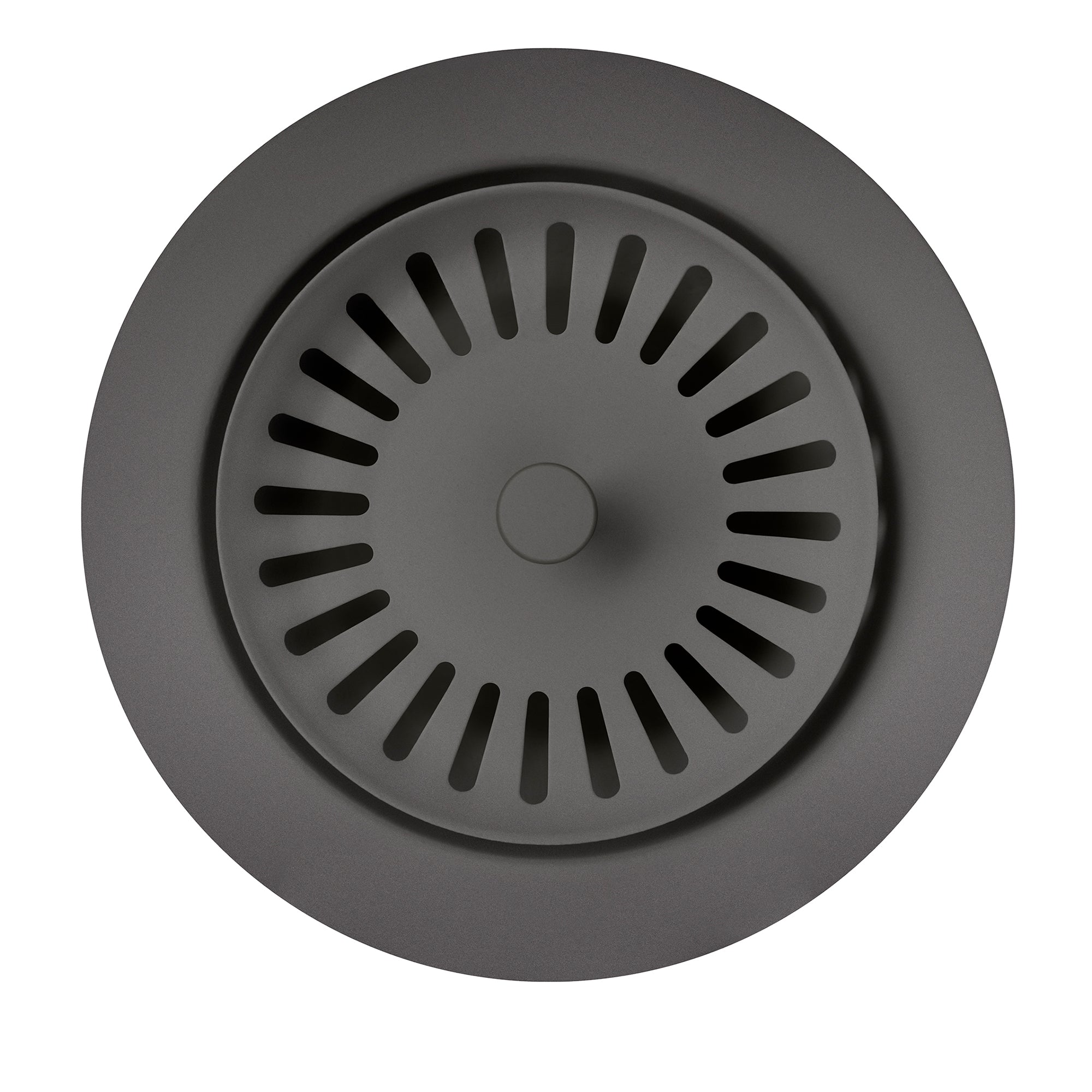 Blanco 240334- Colour-coordinated Metal Waste Flange, Cinder - FaucetExpress.ca