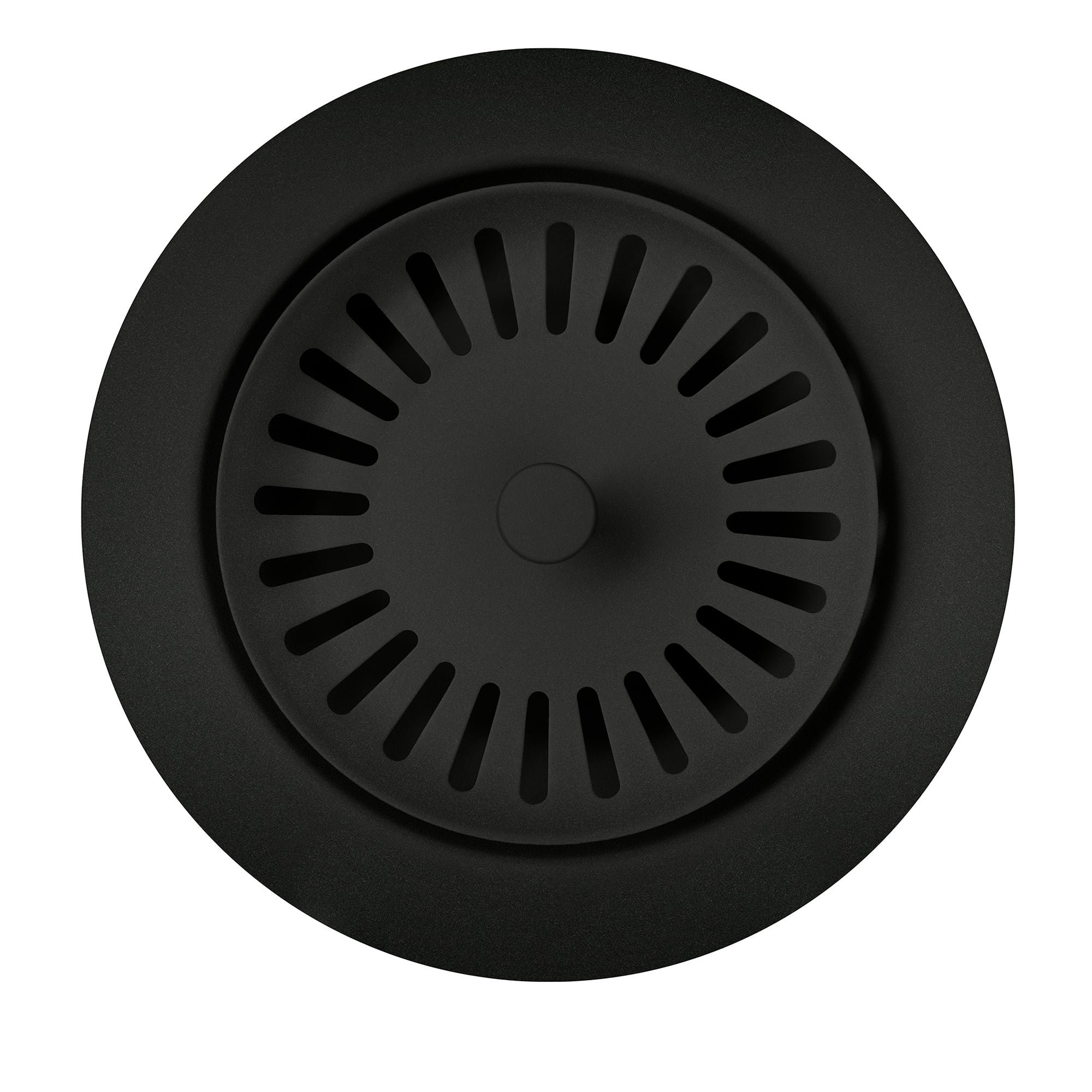 Blanco 240339- Colour-coordinated Metal Waste Flange, Coal Black - FaucetExpress.ca