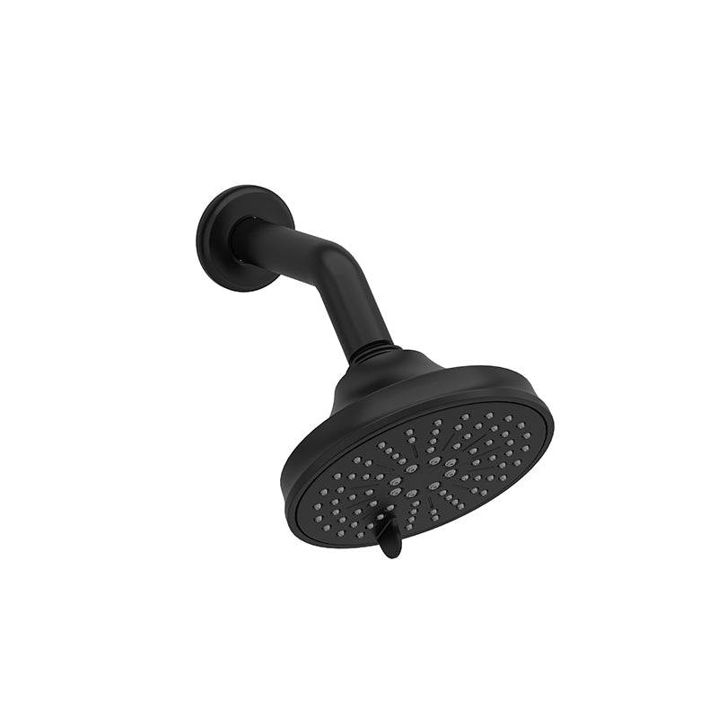 Riobel 356BK- 2-jet shower head with arm | FaucetExpress.ca