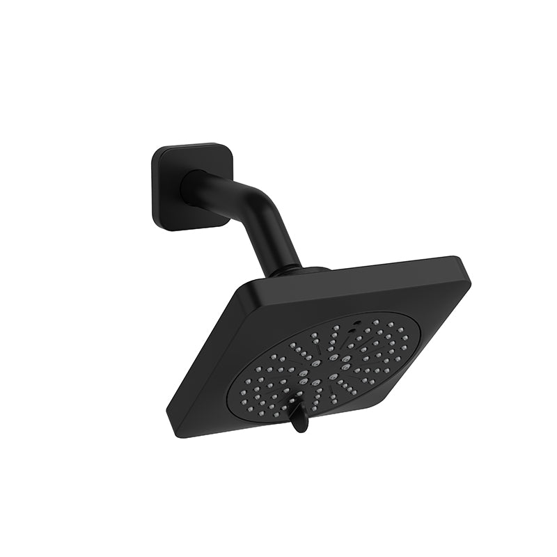 Riobel 376BK- 2-jet shower head with arm | FaucetExpress.ca