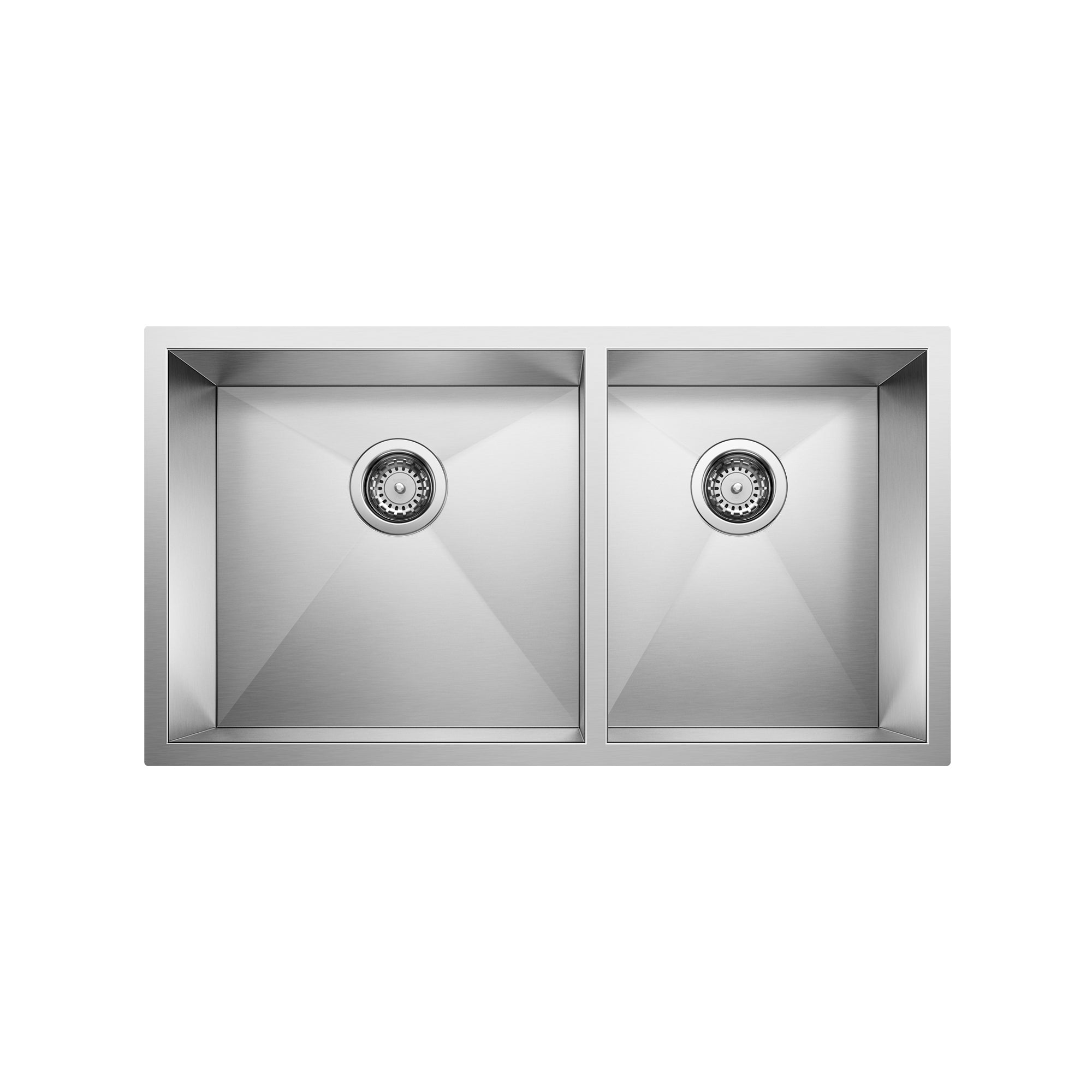 Blanco 400473- PRECISION U 1¾ Undermount Sink, STEELART® Stainless Steel - FaucetExpress.ca