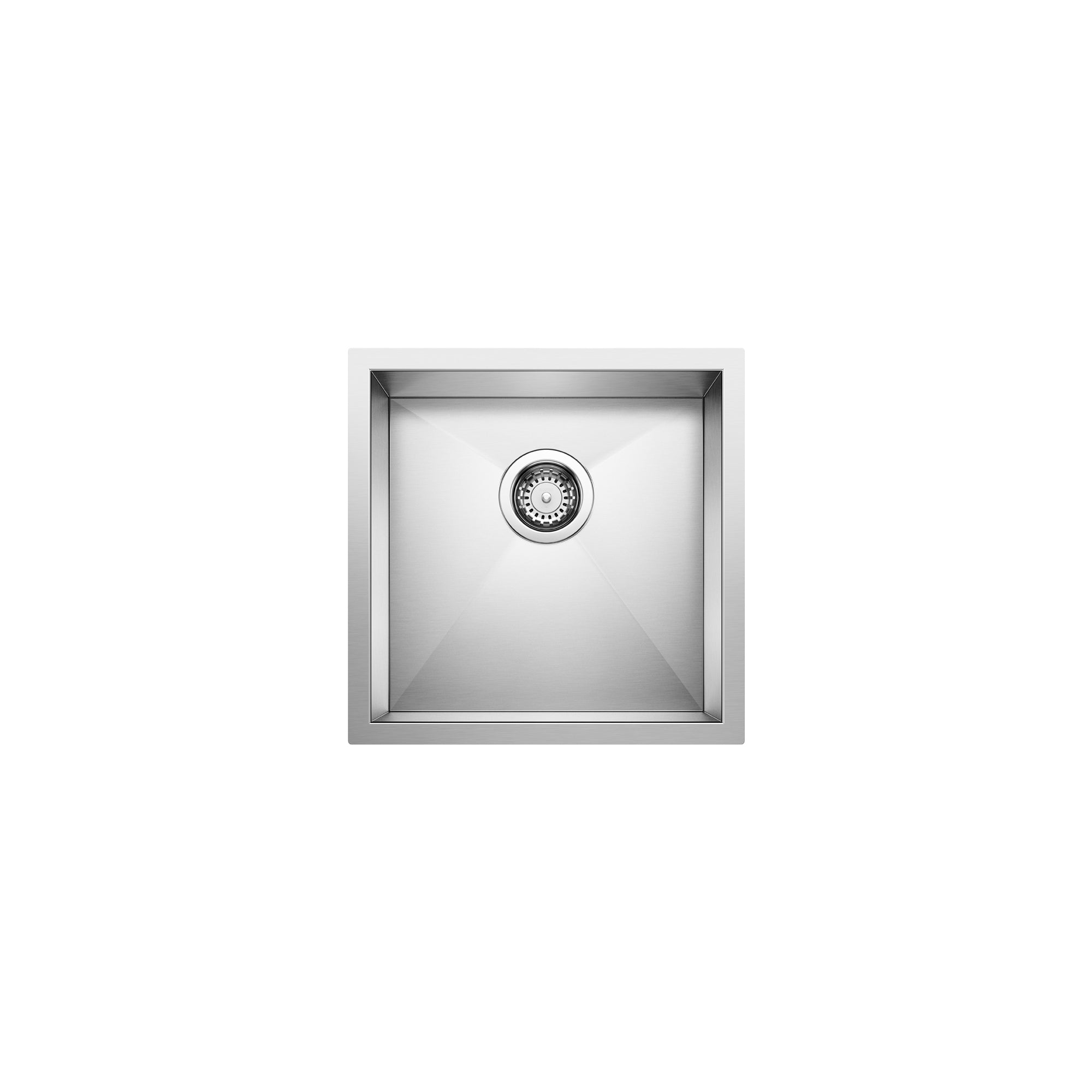 Blanco 401245- QUATRUS U Bar and Prep Sink, Undermount, Stainless Steel - FaucetExpress.ca