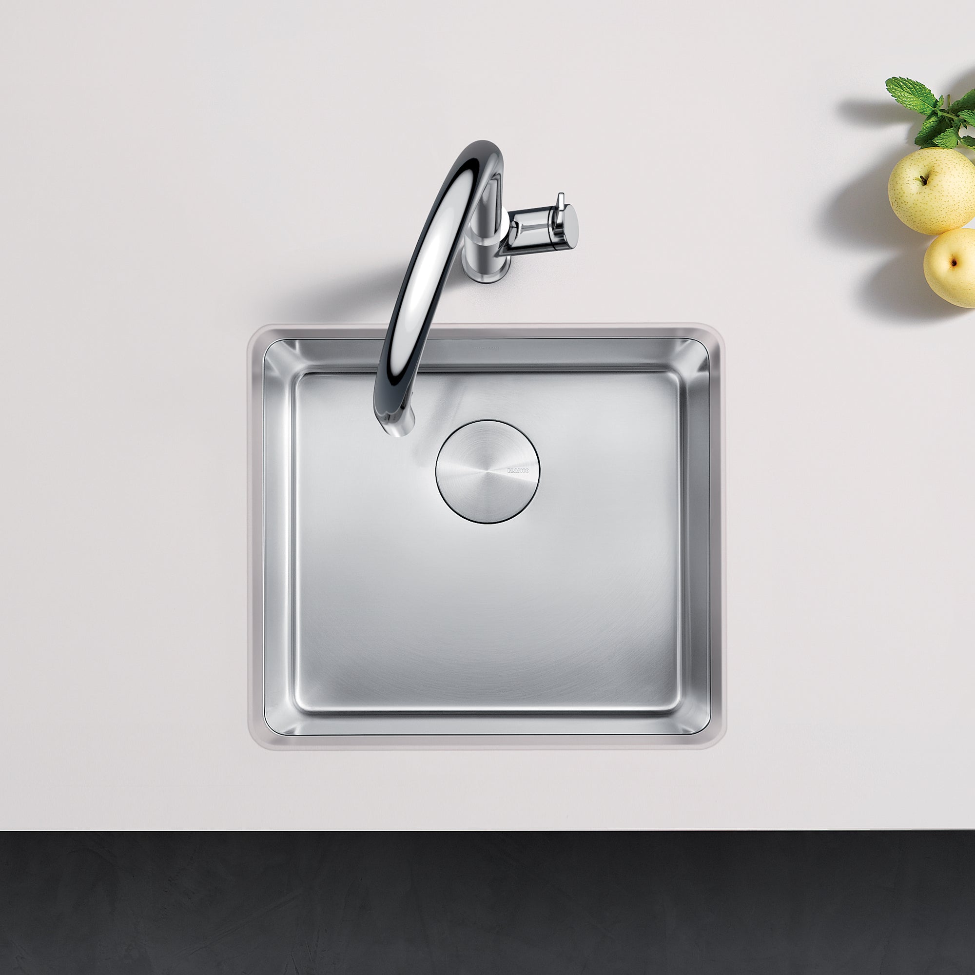 Blanco 401332- ANDANO U Medium Single Bowl, Undermount, Stainless Steel - FaucetExpress.ca