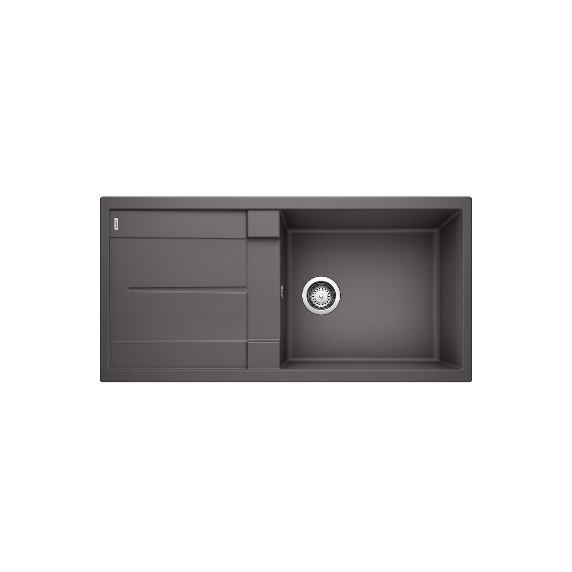 Blanco 401413- METRA X Drop-in Kitchen Sink, SILGRANIT®, Cinder - FaucetExpress.ca