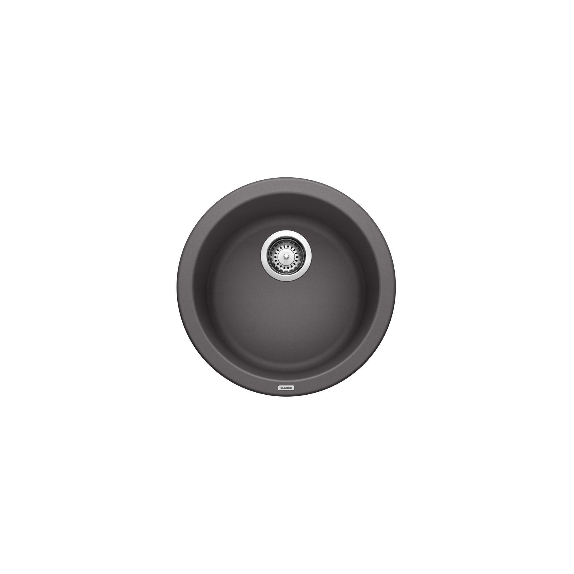 Blanco 401421- BLANCORONDO Bar/Prep Drop-in sink, SILGRANIT®, Cinder - FaucetExpress.ca