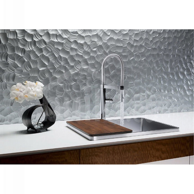 Blanco 401495 - Attika Drop-In Elevated Rim Kitchen Sink - Stainless