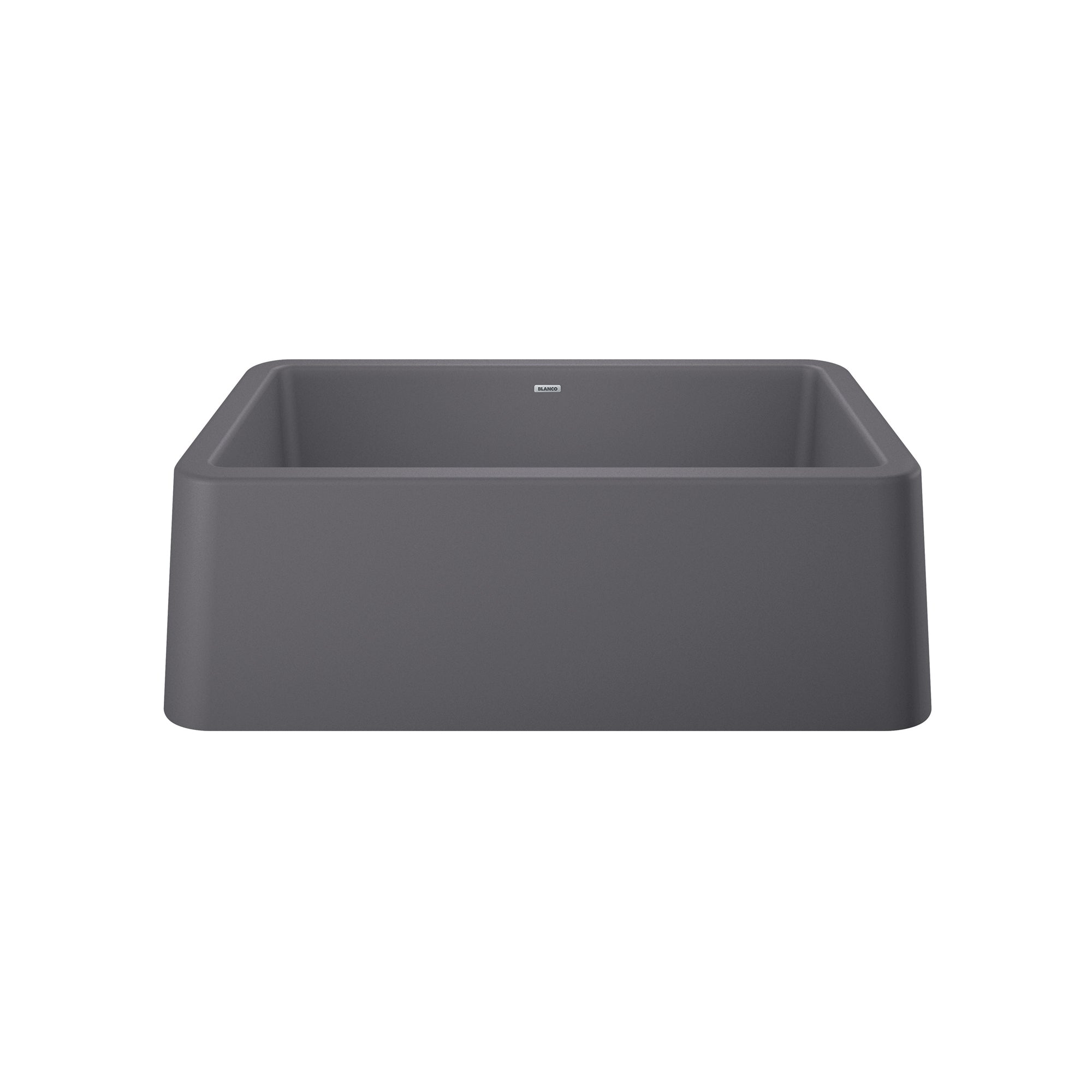 Blanco 401858- IKON 30 Farmhouse Kitchen Sink, SILGRANIT®, Cinder - FaucetExpress.ca