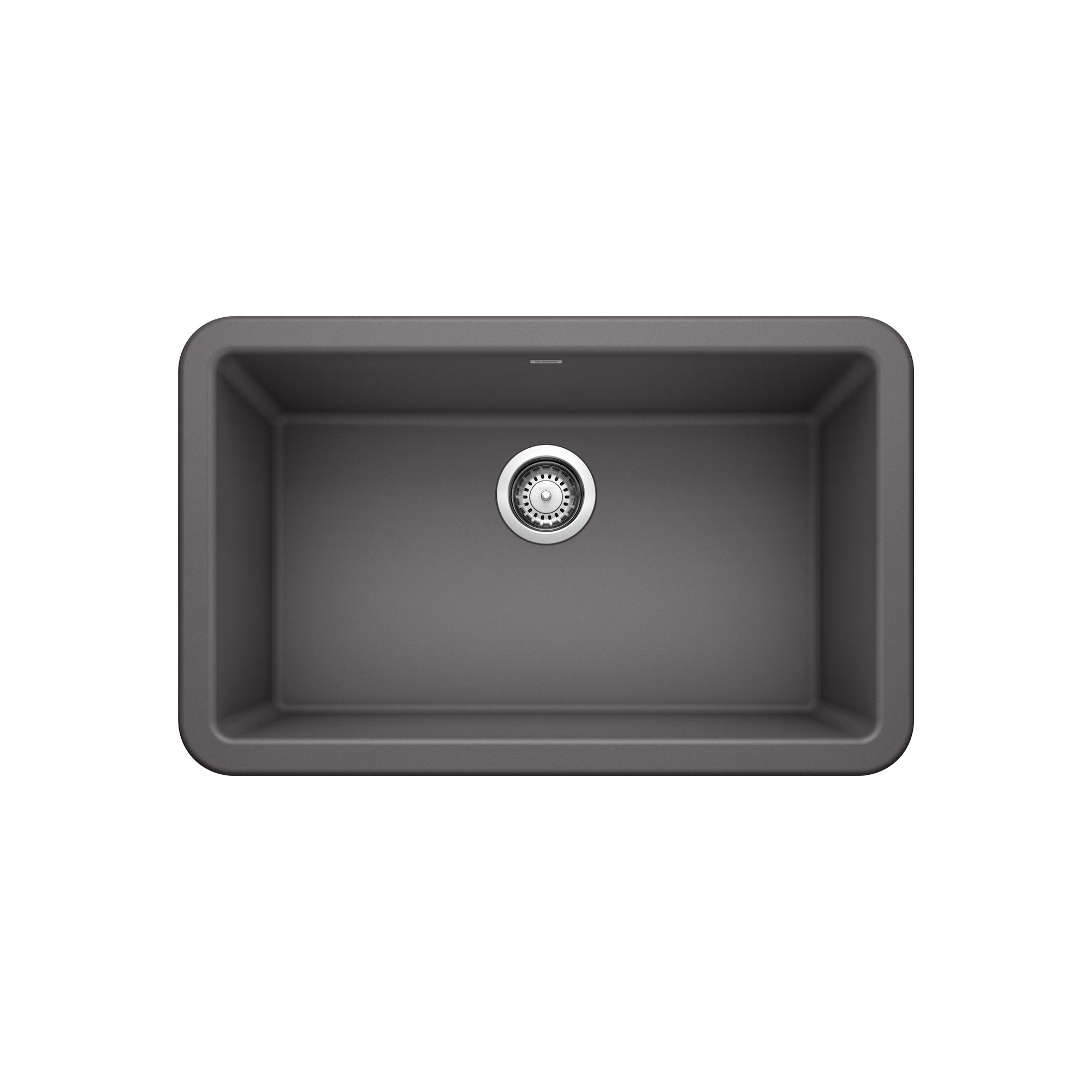 Blanco 401858- IKON 30 Farmhouse Kitchen Sink, SILGRANIT®, Cinder - FaucetExpress.ca