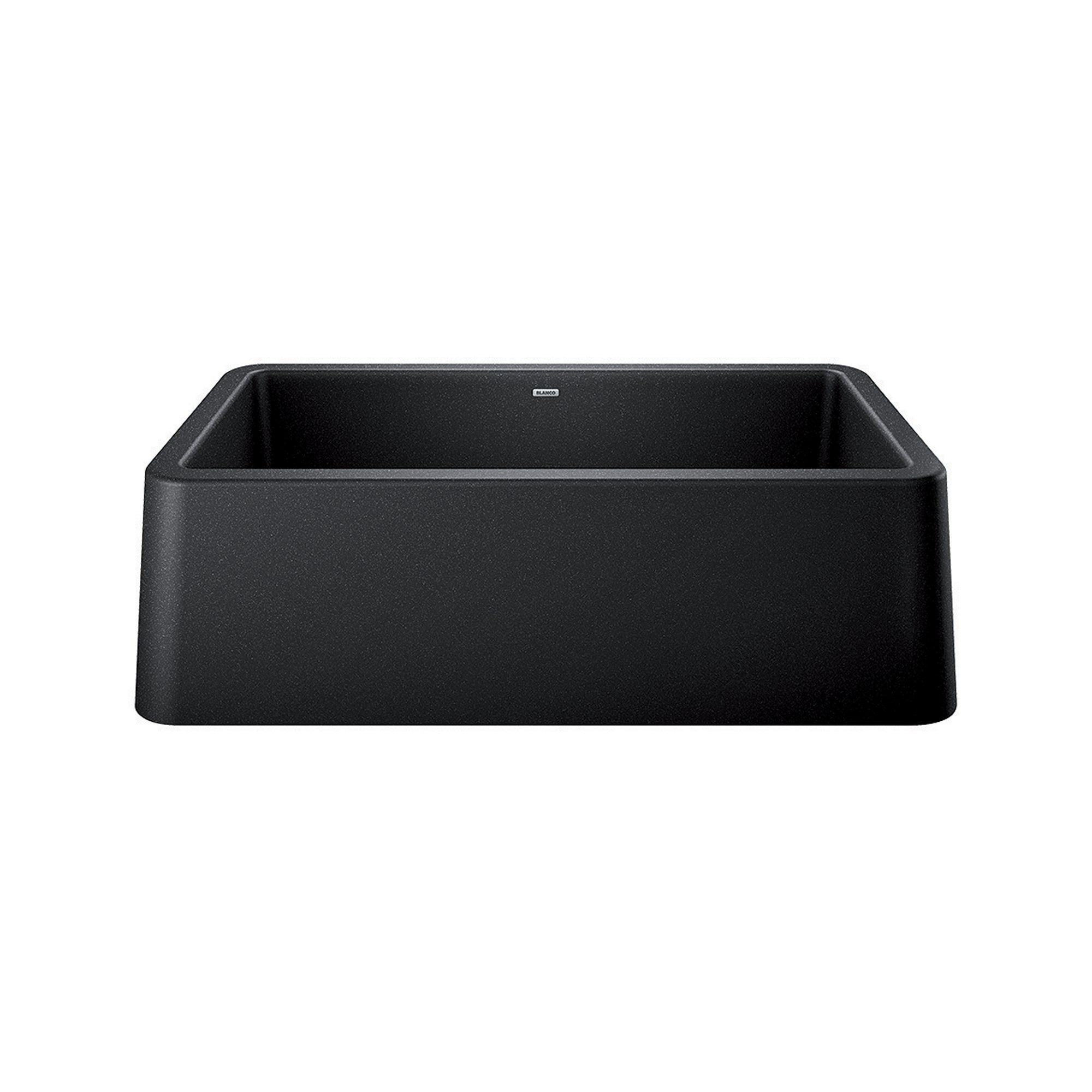 Blanco 401870- IKON 33 Farmhouse Kitchen Sink, SILGRANIT®, Anthracite - FaucetExpress.ca