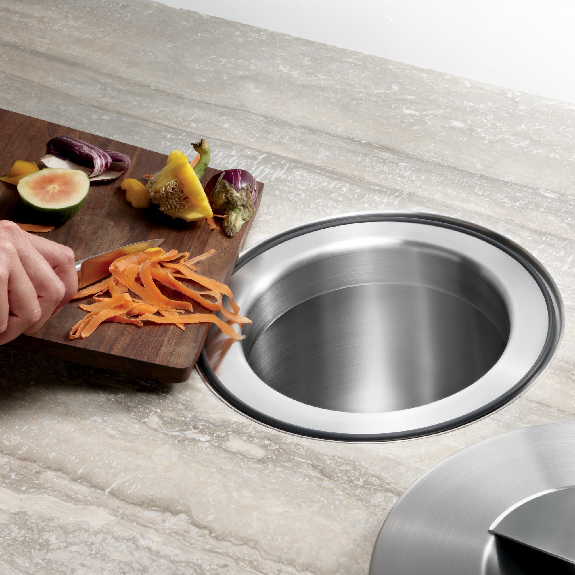 Blanco 401919- SOLON Stainless Steel Organic Waste System - FaucetExpress.ca