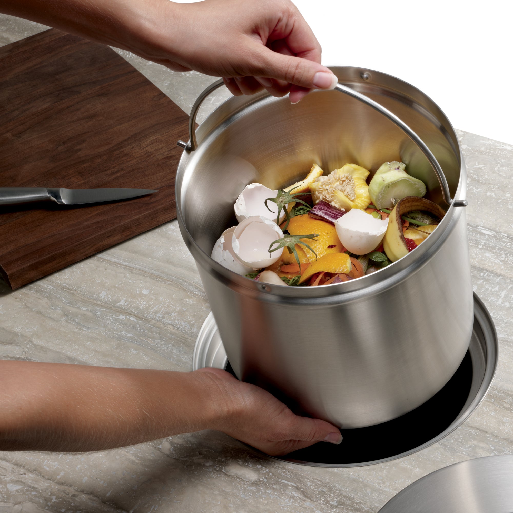 Blanco 401919- SOLON Stainless Steel Organic Waste System - FaucetExpress.ca