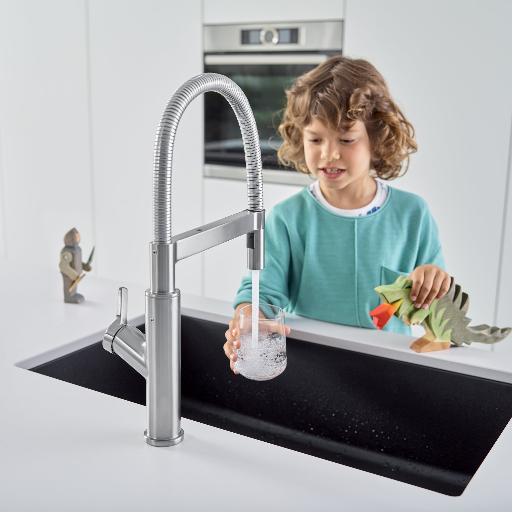 Blanco 401993- SOLENTA SENSO Hands-Free Sensor Faucet, Stainless Finish - FaucetExpress.ca
