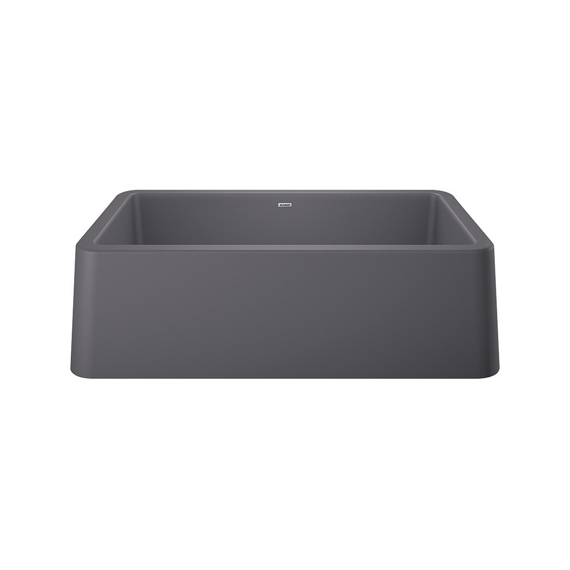 Blanco 402128- IKON 33 Farmhouse Kitchen Sink, SILGRANIT, Cinder - FaucetExpress.ca