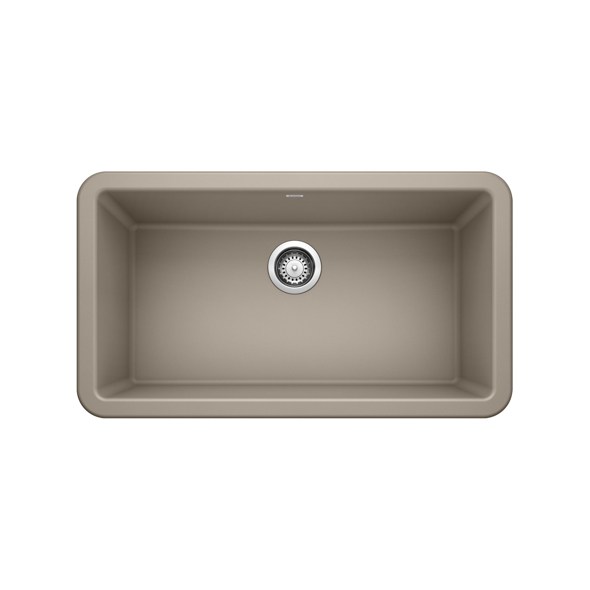 Blanco 402129- IKON 33 Farmhouse Kitchen Sink, SILGRANIT, Truffle - FaucetExpress.ca