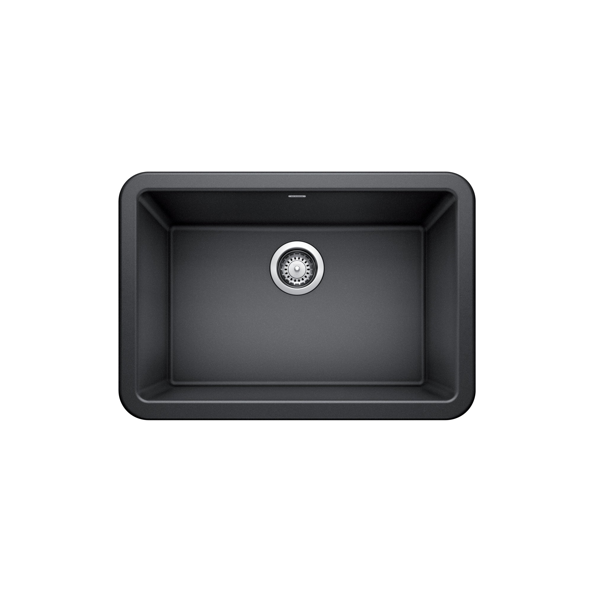 Blanco 402233- Ikon 27, Single Bowl Farmhouse Sink, Silgranit Anthracite - FaucetExpress.ca
