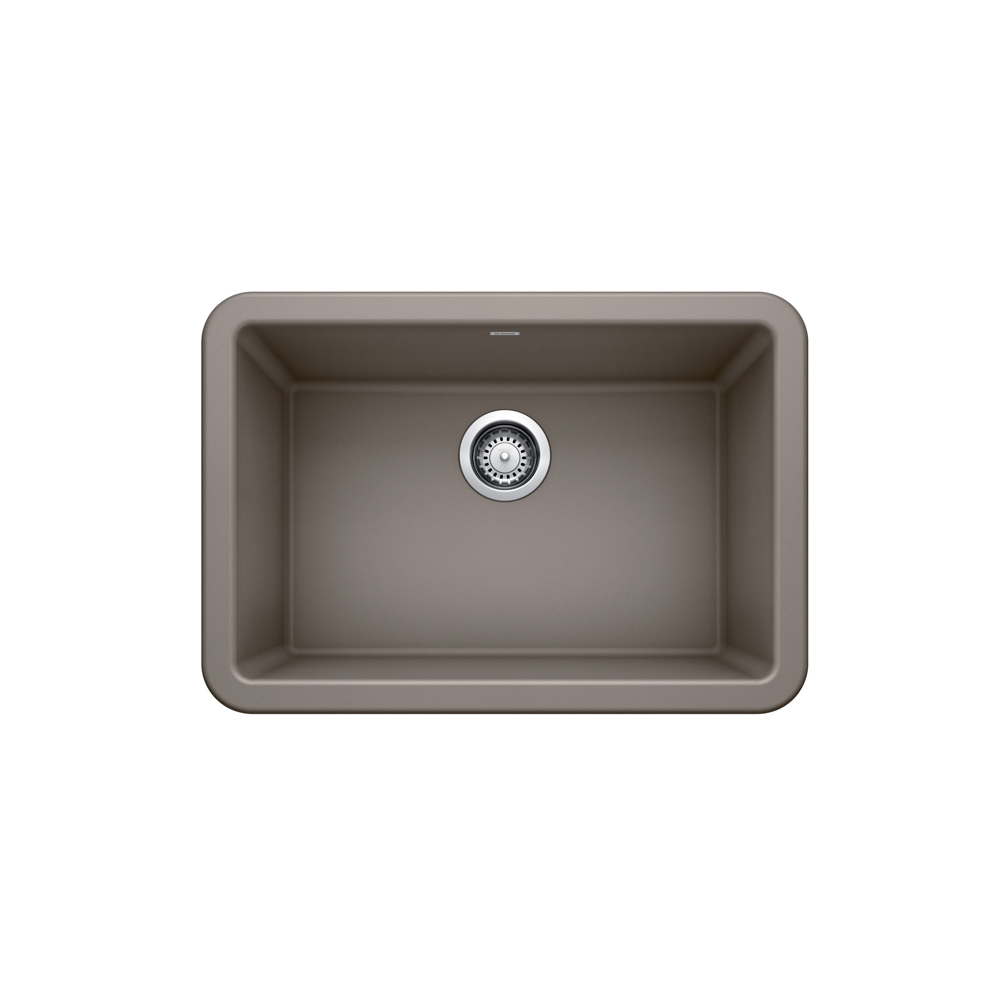 Blanco 402238- Ikon 27, Single Bowl Farmhouse Sink, Silgranit Truffle - FaucetExpress.ca
