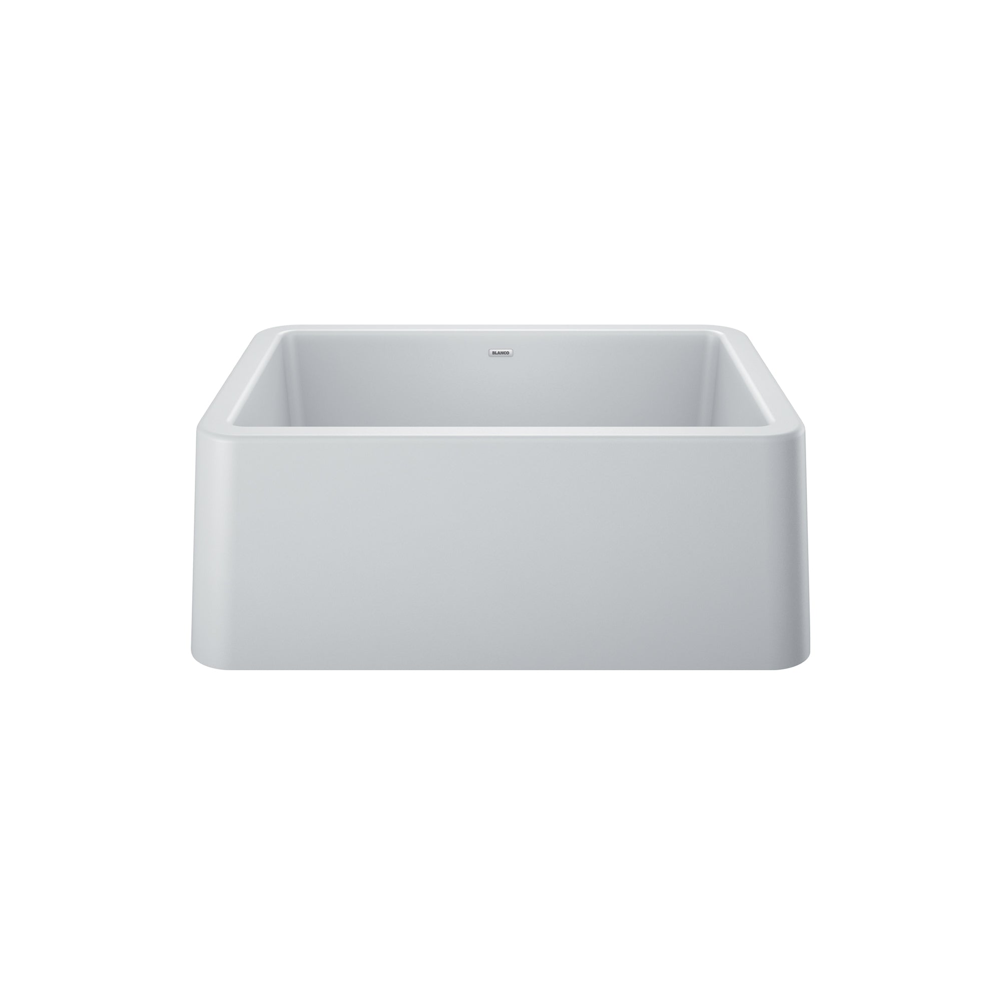 Blanco 402239- Ikon 27, Single Bowl Farmhouse Sink, Silgranit White - FaucetExpress.ca