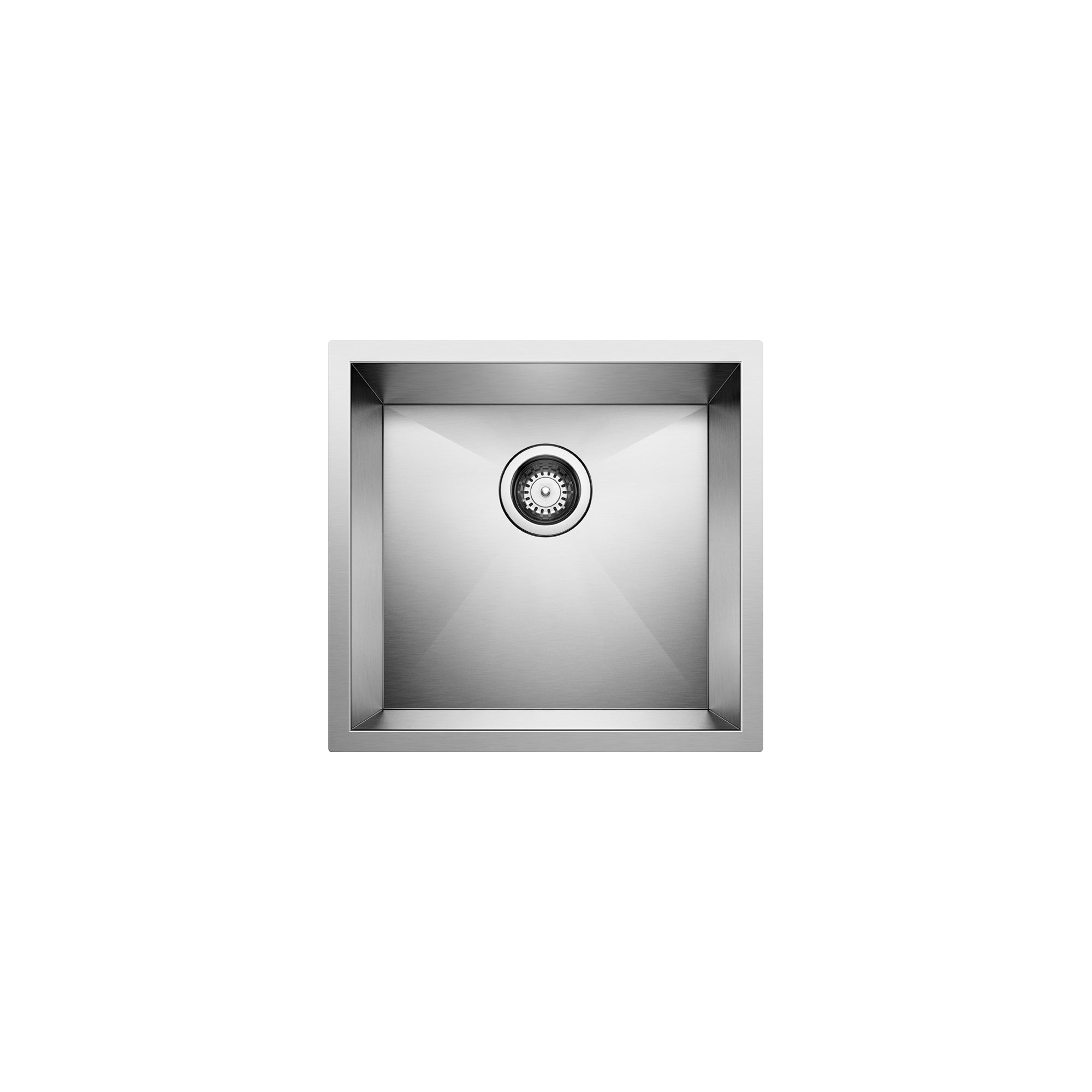 Blanco 402259- Quatrus U, Single Bowl Undermount Sink, Stainless Steel - FaucetExpress.ca