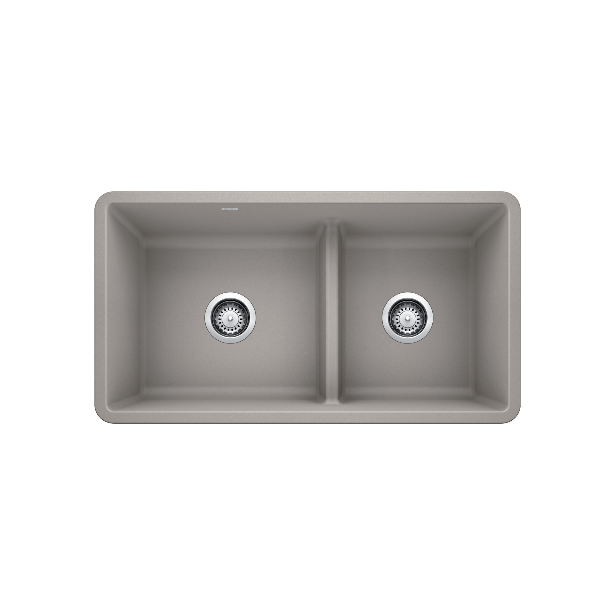Blanco 402264- Precis U 1  LD, Undermount Sink, Silgranit Concrete Gray - FaucetExpress.ca
