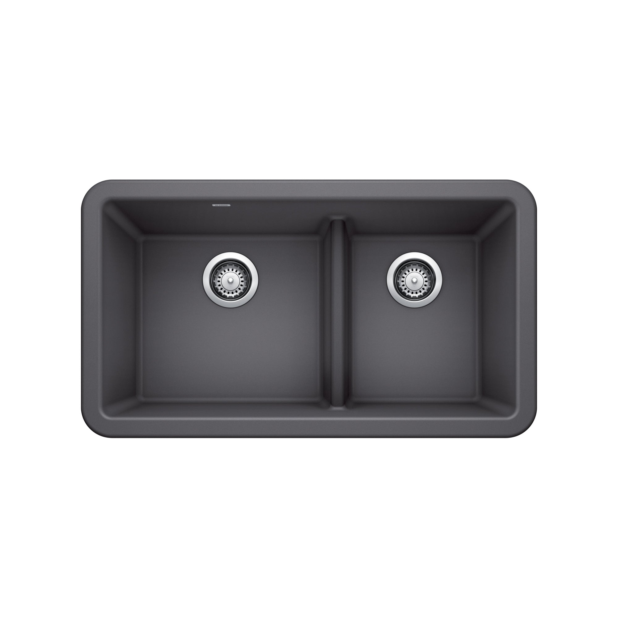 Blanco 402334- Ikon 33 1 ¾ LD, Farmhouse Sink, Silgranit Cinder - FaucetExpress.ca