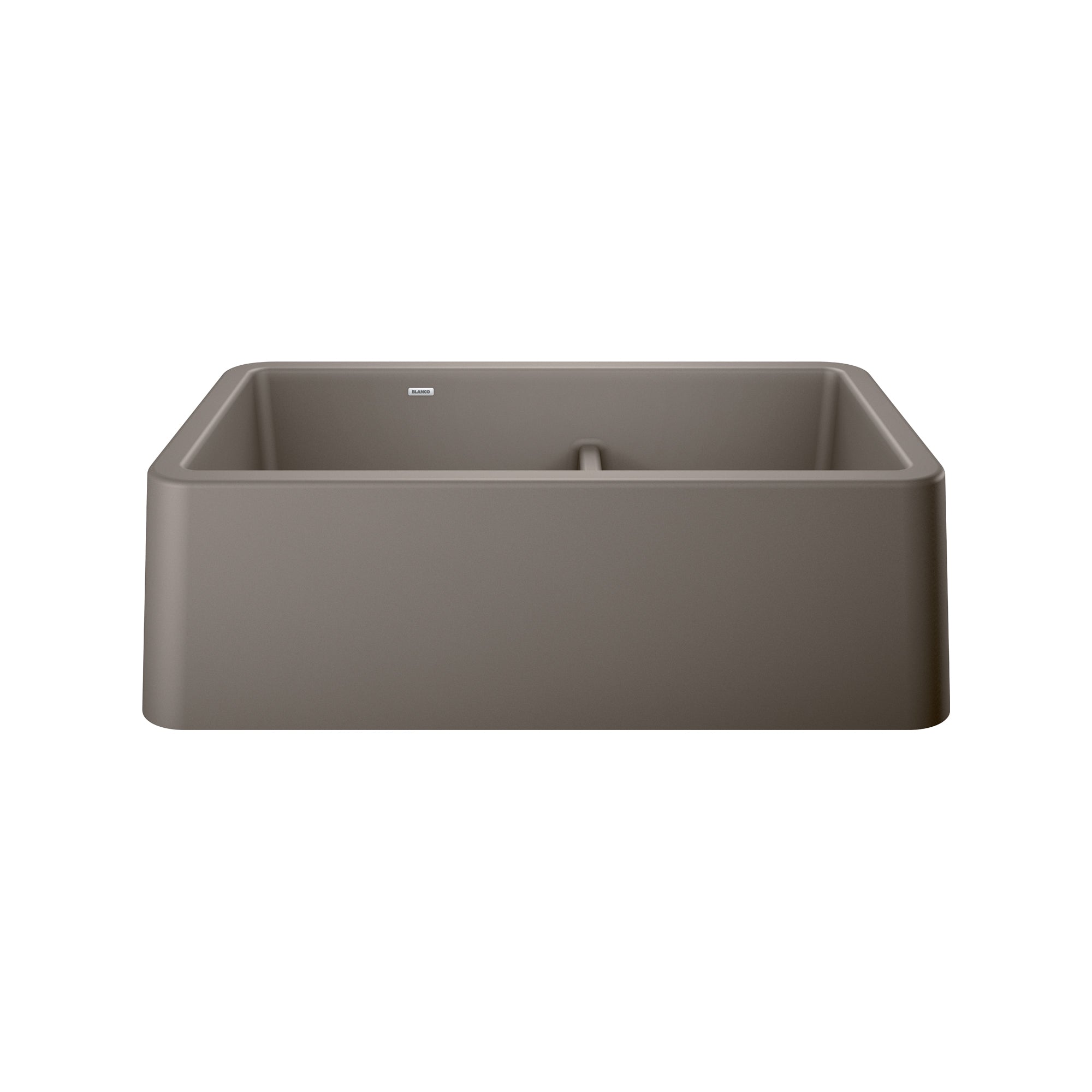 Blanco 402336- Ikon 33 1 ¾ LD, Farmhouse Sink, Silgranit Truffle - FaucetExpress.ca