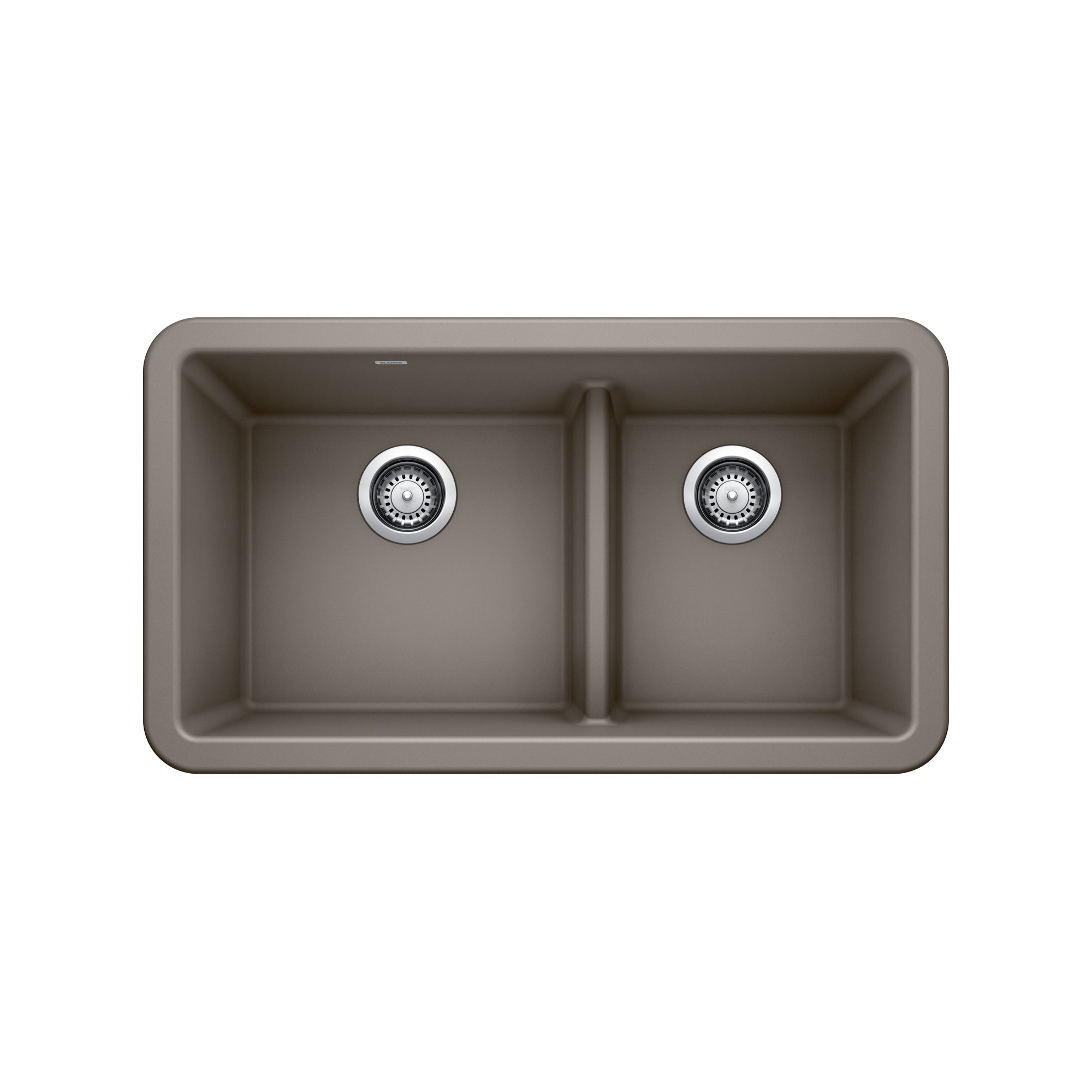 Blanco 402336- Ikon 33 1 ¾ LD, Farmhouse Sink, Silgranit Truffle - FaucetExpress.ca